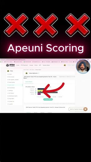 Apeuni vs Real PTE Score 😳 Shocking Result 2026 | Don’t Trust This!