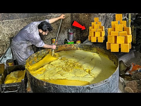 Incredible Process of Making Laundry Soap | Complete Soap Making Process | Inside Soap Factory