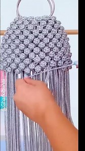 How to make macrame handbag tutorial for beginner #crochetbag #macrame tutorial#handmadebag