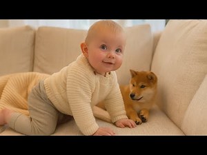 Babies & Shiba Inu — Pure Love and Cuteness Overload 🥺❤️
