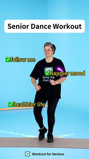 senior dance workout👉[https://seniorworkout.onelink.me/wrrF/2ttjkrp1](https://seniorworkout.onelink.me/wrrF/2ttjkrp1) #homeworkout #seniors #dance #fblife #dancefit | Workout for Seniors