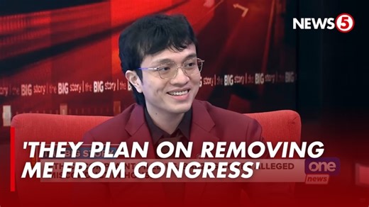 40K views · 815 reactions | 'MAY PLANO SILA' Tingin ni Cavite 4th District Rep. Kiko Barzaga na walang mali sa kanyang mga social media posts bilang ito ay bahagi ng kanyang "freedom of expression." Dagdag pa niya sa "The Big Story" ng One News, ginagamit lamang daw ang ethics complaint para masibak siya sa pwesto. | News5 | Facebook