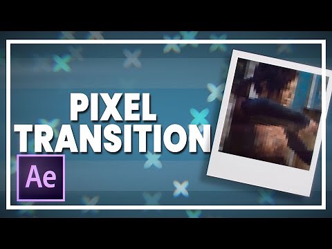 Pixel/Mosaic Transition (No Plugins) || After Effects [Tutorial]