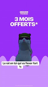 3 mois de musique sans limite et gratuit. Passe à Deezer Premium à 0€ au lieu de 11,99€. | Deezer