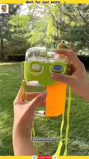 🤯 Top 3 Smartest Water Bottles! (Wait for the LAST Bottle) 💧 #shorts