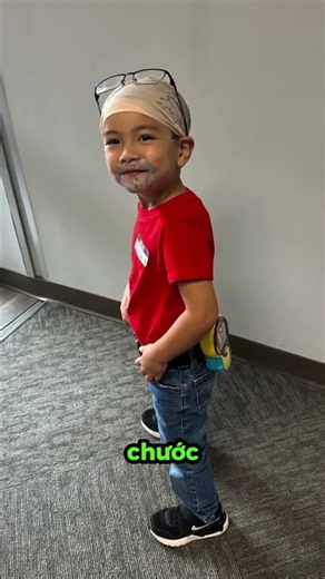 Little Boy Dresses Up as Mr. Bubba "The School Handyman"😂