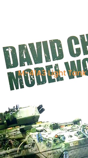 The M-41A3 light tank, Army of the republic of the Vietnam in scale 1:35 #M41 #NAMseries #scalemodel @頭號粉絲 | David Chou model works 芭樂模型誌
