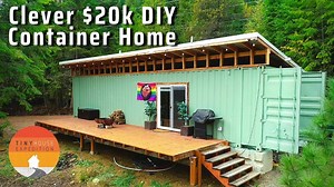 414K views · 9.6K reactions | Watch as this couple turns a $20k shipping container into their dream home—without any prior experience! From designing to building, it’s all about creativity, hard work, and learning as they go. ️ Will they pull it off? Spoiler alert: You’ll be amazed at what they achieve! #ShippingContainerHome #DIYBuild #HomeRenovation #TinyHouse #CreativeLiving | Tiny House Expedition | Facebook