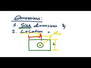 Types of Dimensions in Engineering Drawing | Classification of dimensions • System of dimensions