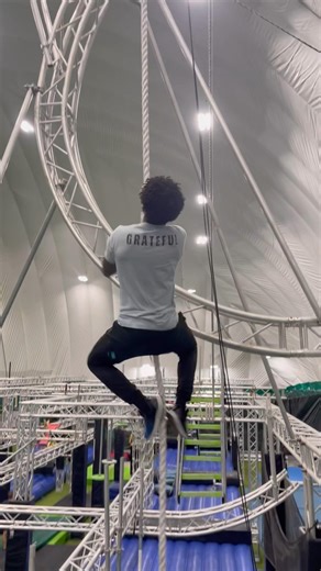 How fast could you climb this rope?