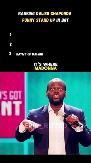 Ranking Daliso Chaponda’s funniest stand-up moments on Britain’s Got Talent 😂