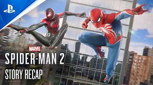 31K views · 2.5K reactions | Before you swing into Marvel's Spider-Man 2 tomorrow, let Miles and Peter catch you up on their story so far. | PlayStation | Facebook