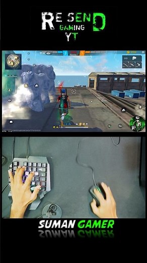 Mastering Free Fire: Keyboard and Mouse Gameplay with Handcam