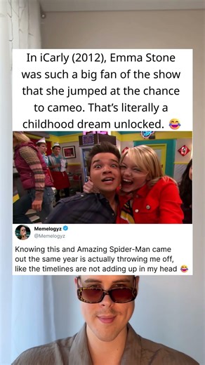 In iCarly (2012) Emma Stone Made a Cameo