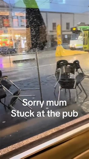 Sorry mum stuck at the pub Three Crown Hotel #number57tram #melbournetram #trams #publife #roamingdavid | Roaming David