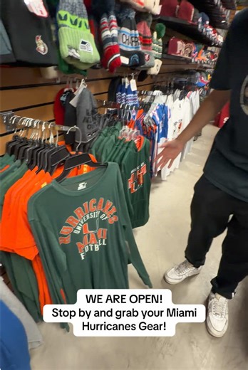 Shop Miami Hurricanes Gear at Sinbad Sports