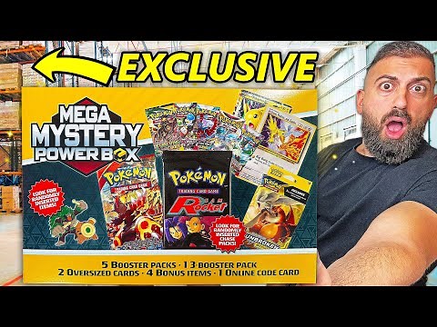 New Pokemon Mega Mystery Boxes are Back