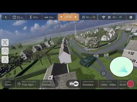 FPV Urban UAS Demo in VR Military Simulation