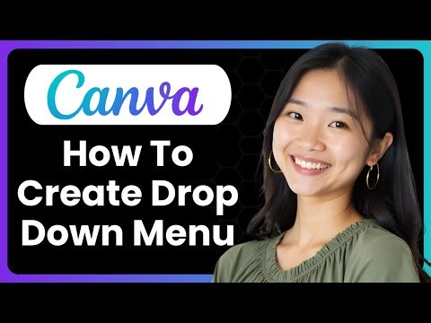 How To Create Drop Down Menu In Canva Website (Complete Guide)
