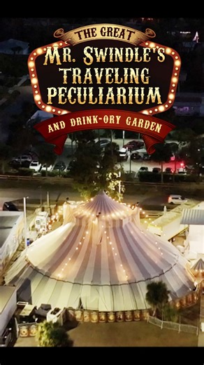 Hang on to your wallets, Punta Gorda — Mr. Swindle is here this week! ✨ Mr. Swindle’s Traveling Peculiarium is rolling in with a delightfully inappropriate and tastefully naughty twist! 📍Playing in Punta Gorda, FL Feb 5-8, 2026 🎟 Book now: mrswindles.com | Mr. Swindle's Traveling Peculiarium
