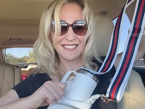 Carry your water (or coffee) and essentials with style for travel or outdoor activities purse