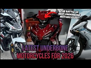MGA BAGO AT LATEST UNDERBONE MOTORCYCLES NA MABIBILI MO SA 2026!