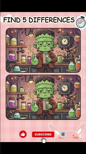 #short Find the 5 Differences Challenge | Find 5 Points #214