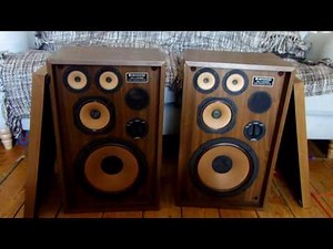 Kenwood KL-4090 speakers Vintage retro Hi-Fi loudspeakers