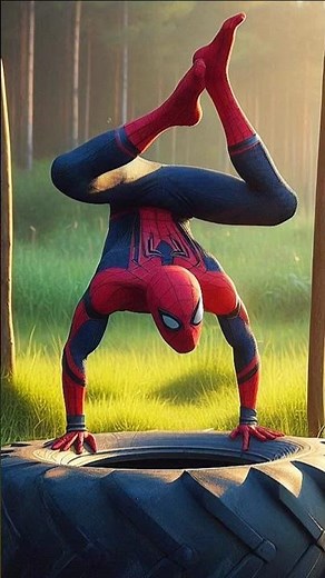 Spider-Man vs. Joker-Man: The Ultimate Superhero Workout Challenge #shorts #spiderman