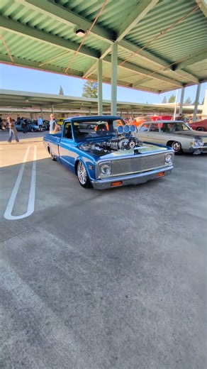 1972 Chevrolet C10 Supercharged Street Truck – Wild Blown Classic Pickup