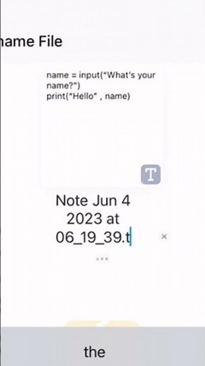 How to convert .txt file to .py file! #shorts