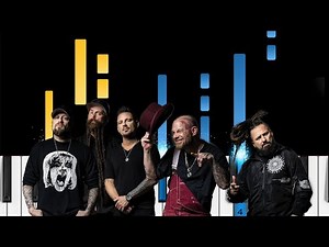Five Finger Death Punch - Bad Company - Piano Tutorial