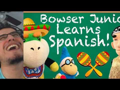 SML Movie: Bowser Junior Learns Spanish [REUPLOADED] (SML CLASSICS REACTION) #sml #funny #reaction