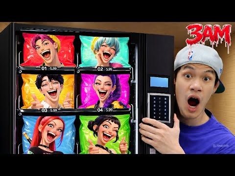 DO NOT OPEN ALL KPOP DEMON HUNTERS VENDING MACHINE MYSTERY PACKS AT 3AM!!