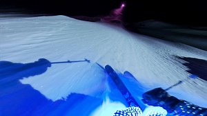 LED Suit   Night Skiing #WearableWednesday