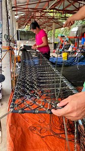 Another Loft Net for Installation @ Batangas🕸️🫶🏻 #loftnet #indoornet #paracordhammock #hammock | ATEA Organic Vermi Farm