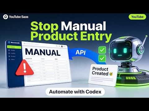 How to Use Codex to Automate WooCommerce in WordPress (Create Products Automatically)