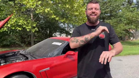 Hidden Engine Found in Salvage Corvette?