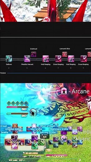 FFXIV Reaper ULTIMATE level 90 rotation!