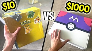 889K views · 10K reactions | $10 vs $1000 Pokemon Mystery Box! | Leonhart | Facebook