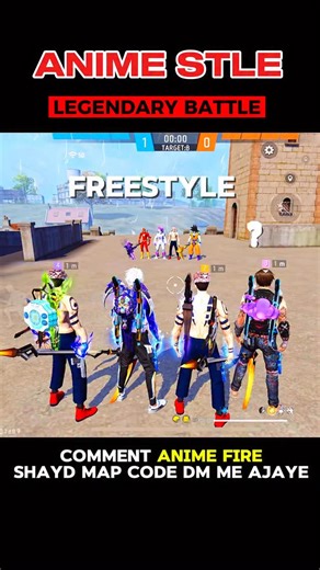 RISHI on Instagram: "Anime battle map code free fire #craftland2025 @freefireindiacraftland"