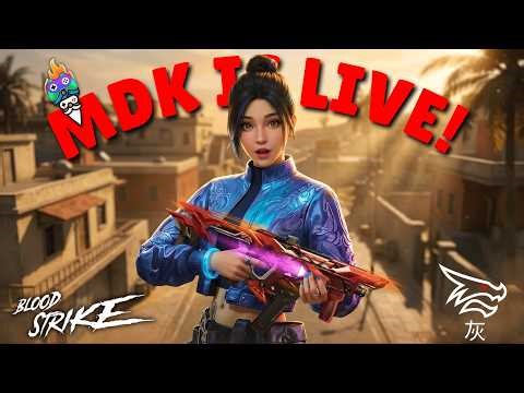 Skill load নিচ্ছে… please wait!🤣 Bloodstrike Live | MDK is Playing