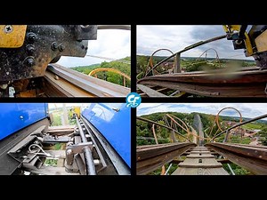The Voyage multiview on-ride POV @60fps Holiday World
