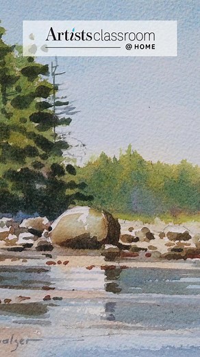 4.4K views · 22 reactions | Explore watercolor painting through interactive workshops suited for all skill levels, directly from your home with award-winning watercolorist Poppy Balser. These Artists Classroom @ Home series starting March 23! https://buff.ly/42FX3tB | Artists Network | Facebook