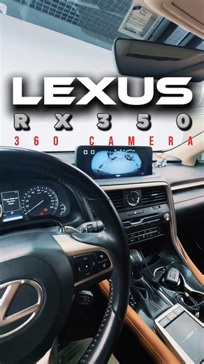 RX 350 F Sport | Perfect OEM 360° Camera Upgrade + 3D View! #shorts #RX350F #lexusupgrade