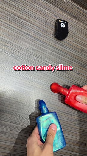 cotton candy slime asmr