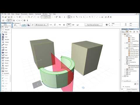 The ARCHICAD MORPH Tool - Splitting a MORPH