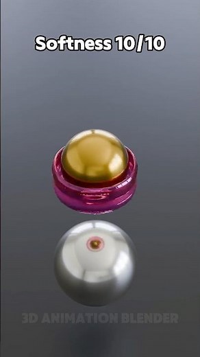 Satisfying Softness simulation 3D🔥💦🔥 #blender3d #3dart #3danimation