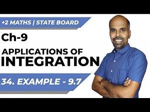 Class 12 | example 9.7 | Applications of Integration | Class 12 | State Board | ram maths