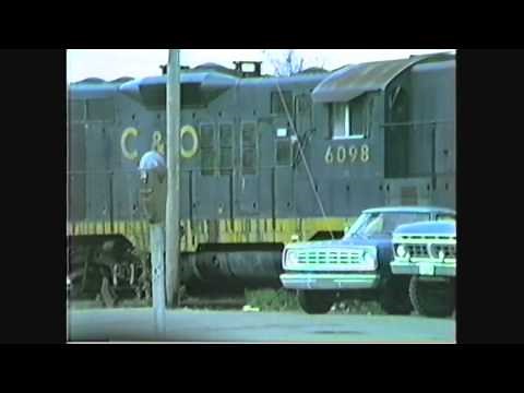 Western Maryland Railway in Elkins West Virginia (1986)